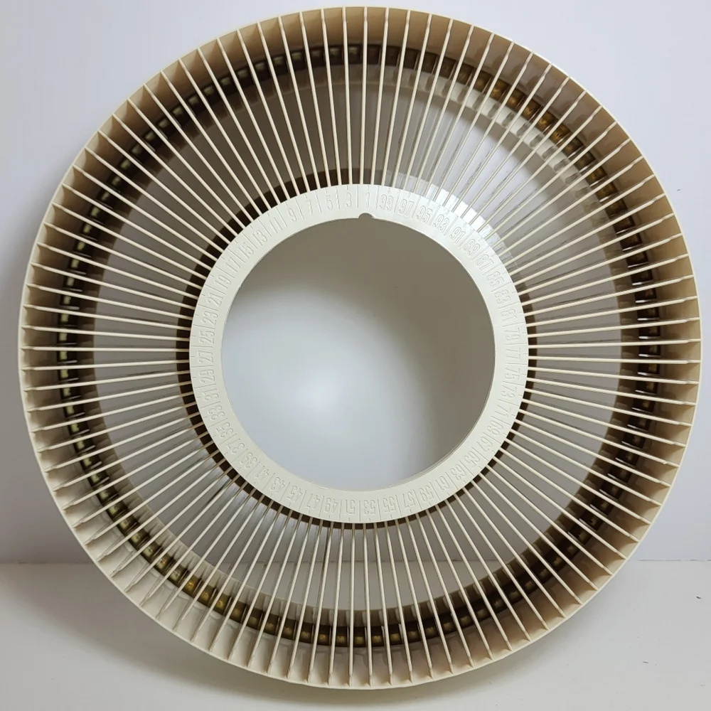 GAF Rototray Slide Carousel Rotary 100 Tray For 2